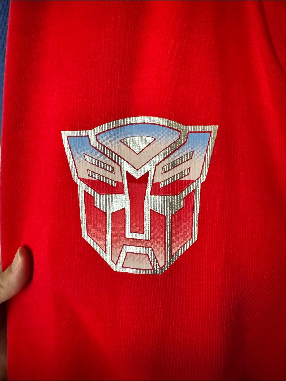 Men’s PUMA x Transformers T7 Optimus Prime Track Jacket in Red Blue - Picture 3 of 7